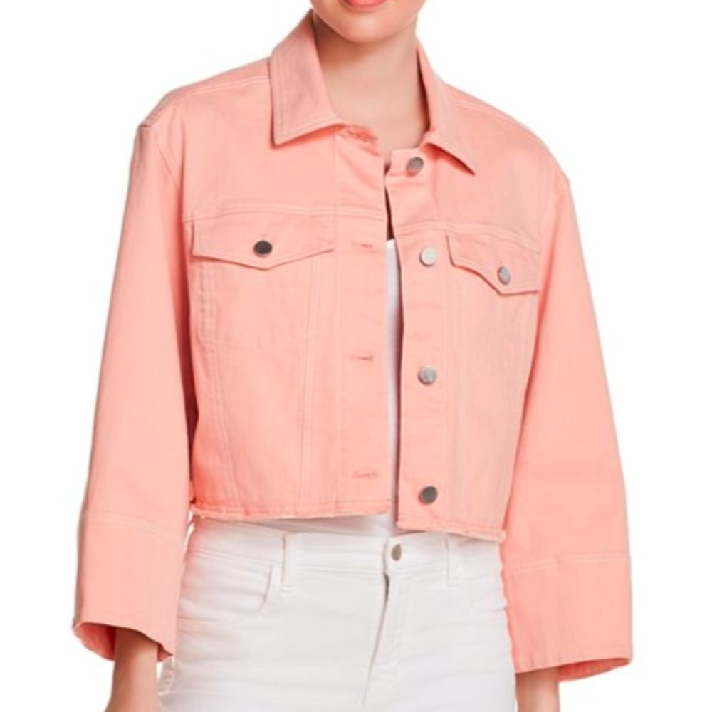 Elizabeth and James - Branson Cropped Denim Jacket